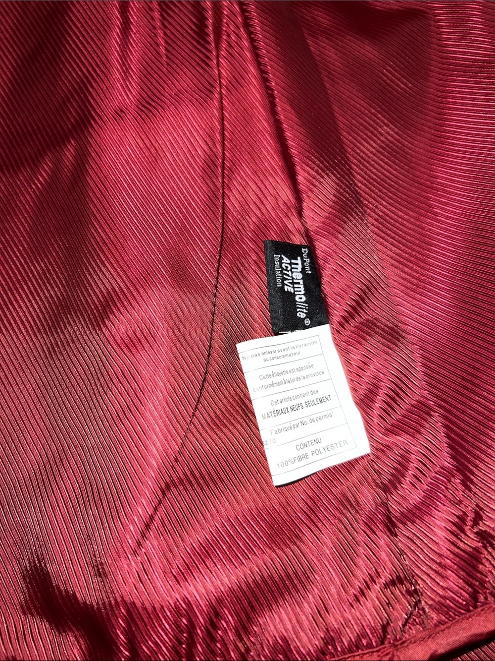 Danier Red Leather Button-Front Trench Coat - Picture 9 of 16